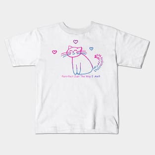 Bisexuality Kitty! Kids T-Shirt